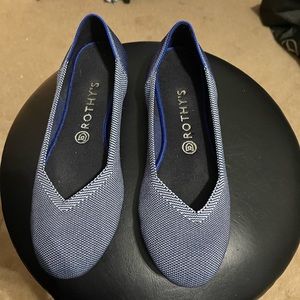 Cobalt Blue Birdseye Rothy’s size 10 .. no flaws